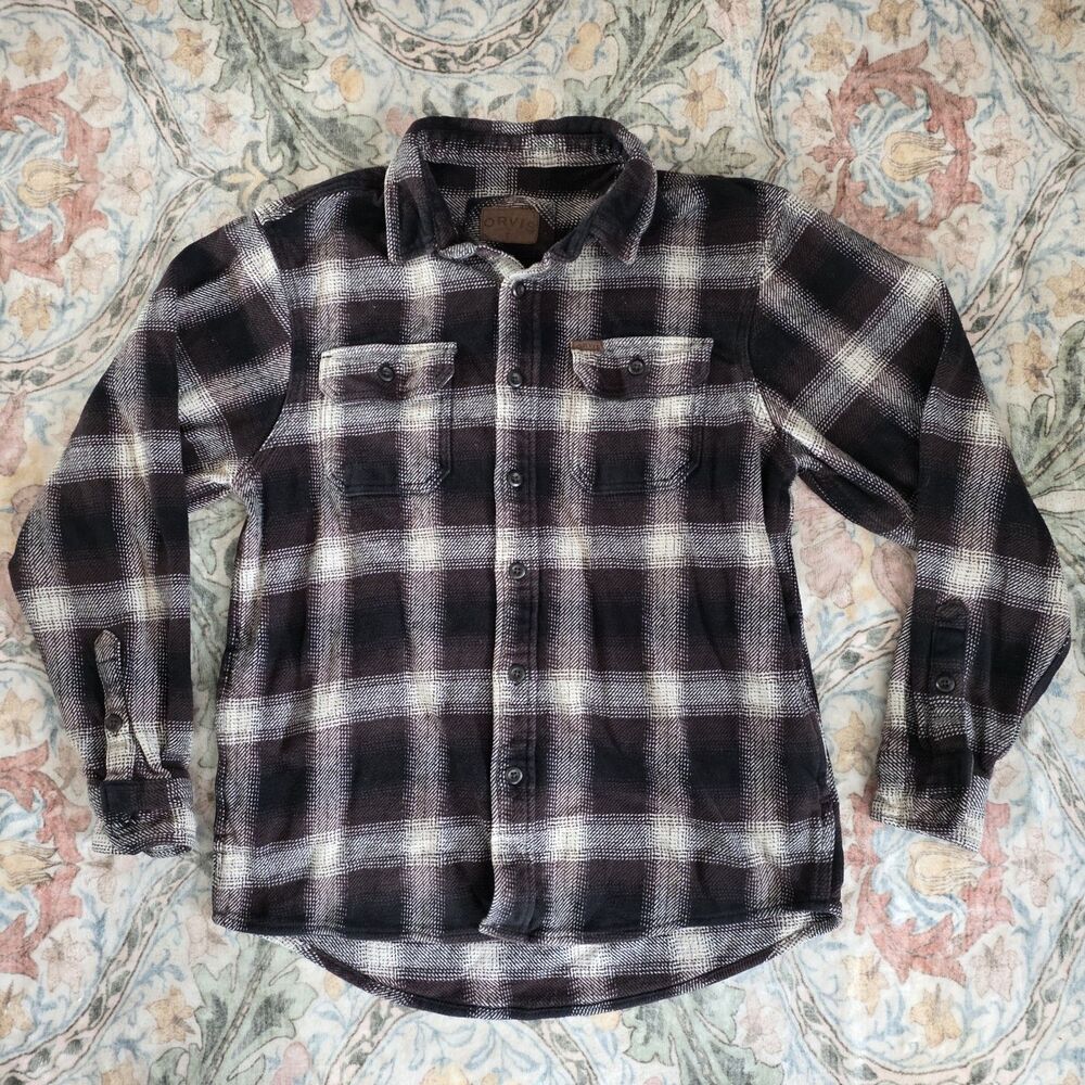 Orvis Men's Big Bear Heavy Weight Flannel Shirt